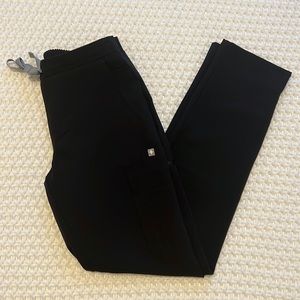 Black Yola Skinny Scrub Pants FIGS